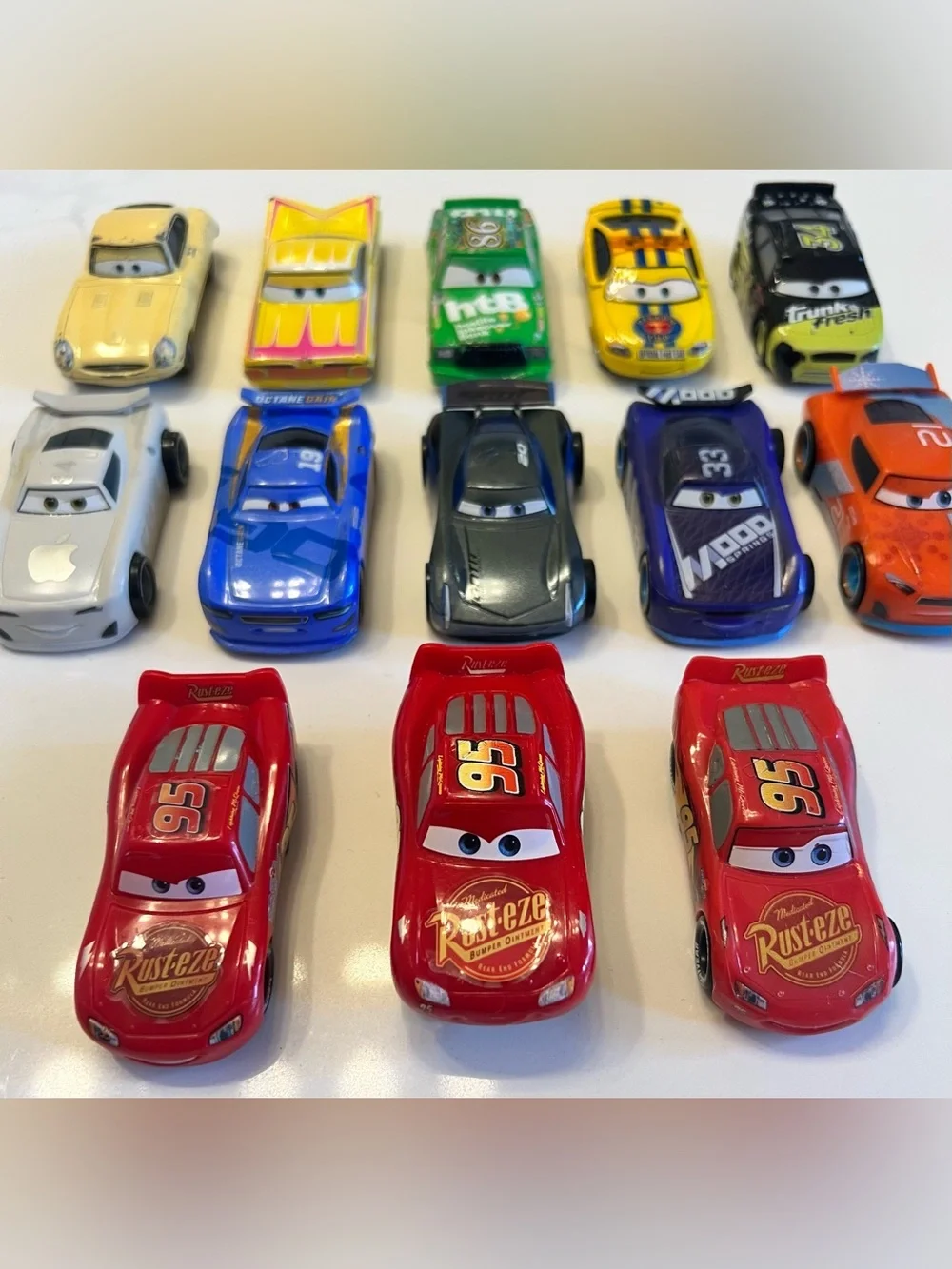 13 Disney and Pixar Cars Die-Cast Vehicles